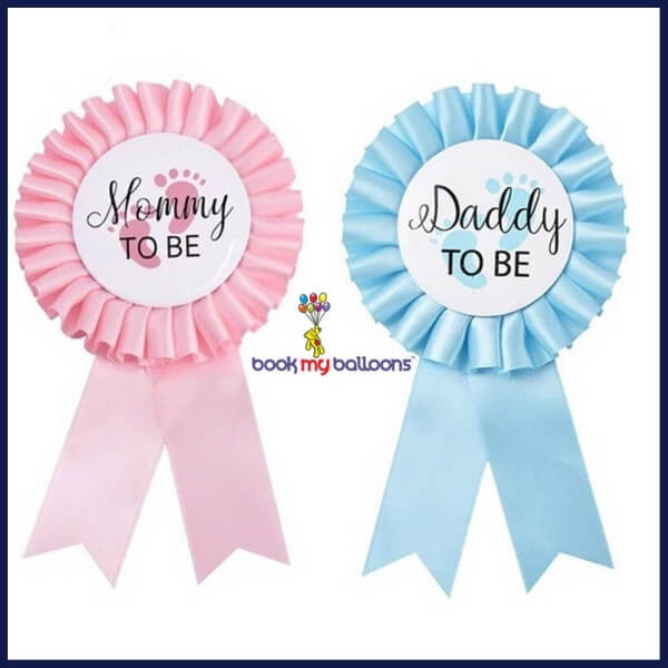 Mommy Daddy To Be Pins Party Supplies
