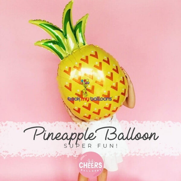 Pineapple Helium Foil Balloon