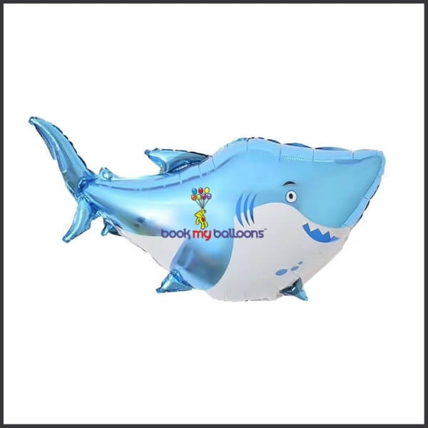Shark Helium Foil Balloon