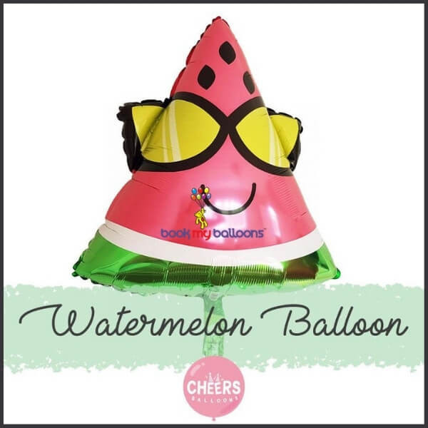 Watermelon Slice Foil Balloons