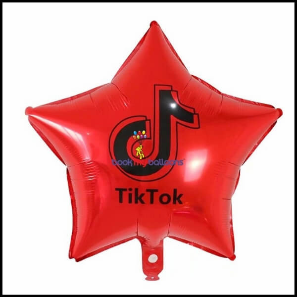 Buy Red Star Foil Balloons