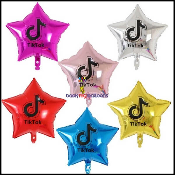 Customized Star Foil Balloons