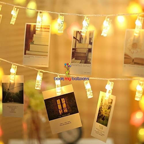 LED Photo Clips Party Supplies