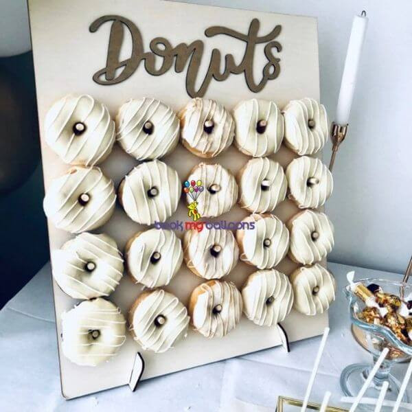 Wooden Donut Wall