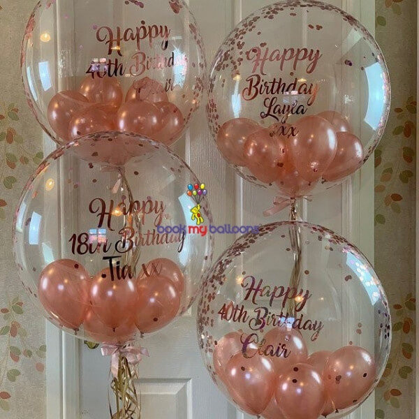 Personalised Balloon Bouquet