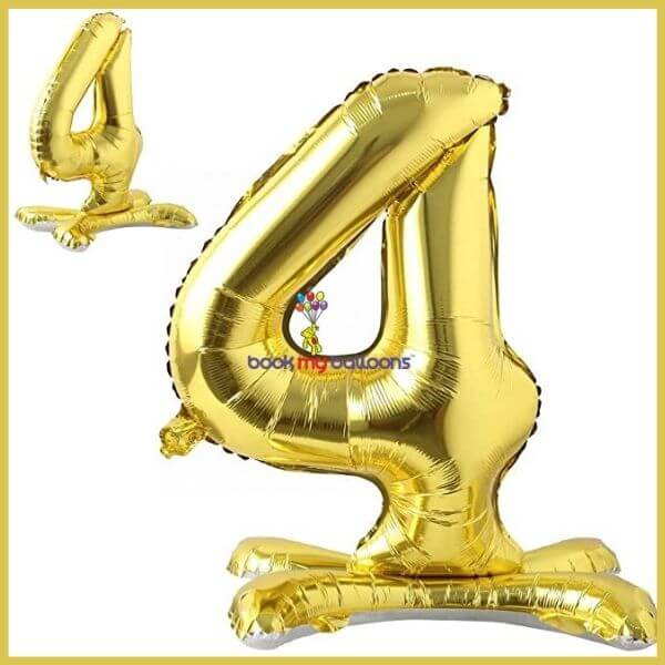 Self Standing Foil Number Balloons