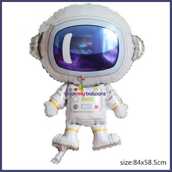Space Themed Foil Balloons Party Supplies
