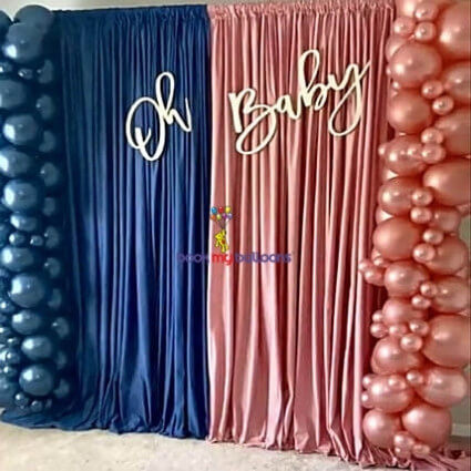 Baby Shower Backdrop Decorations Bangalore