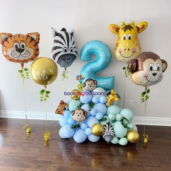 Jungle Kingdom Balloon Decoration