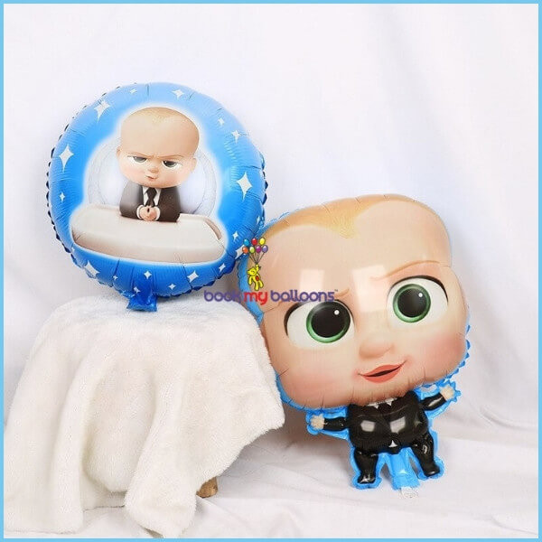 Boss Baby Foil Balloons Party Supplies