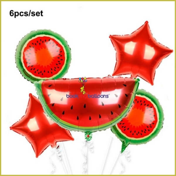 Watermelon Theme Foil Balloons
