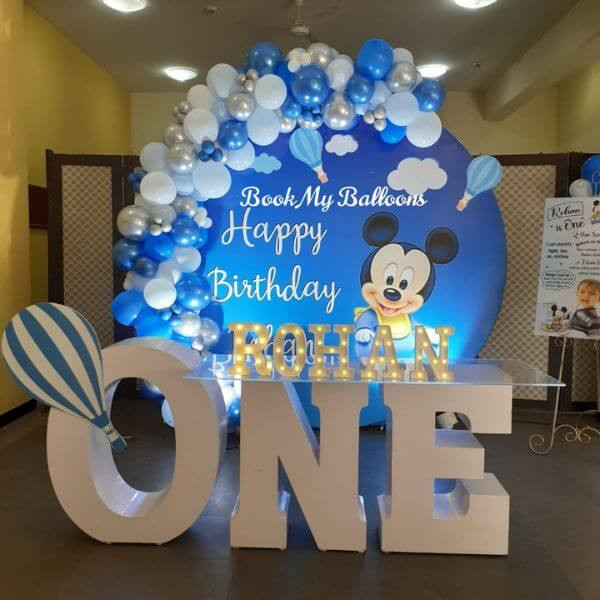 Mickey Mouse Birthday Decoration