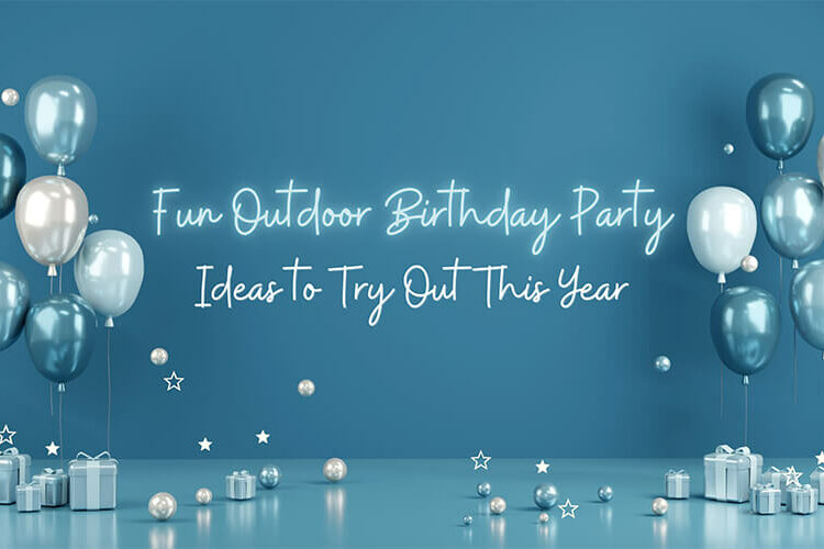 Outdoor Birthday Decoraions