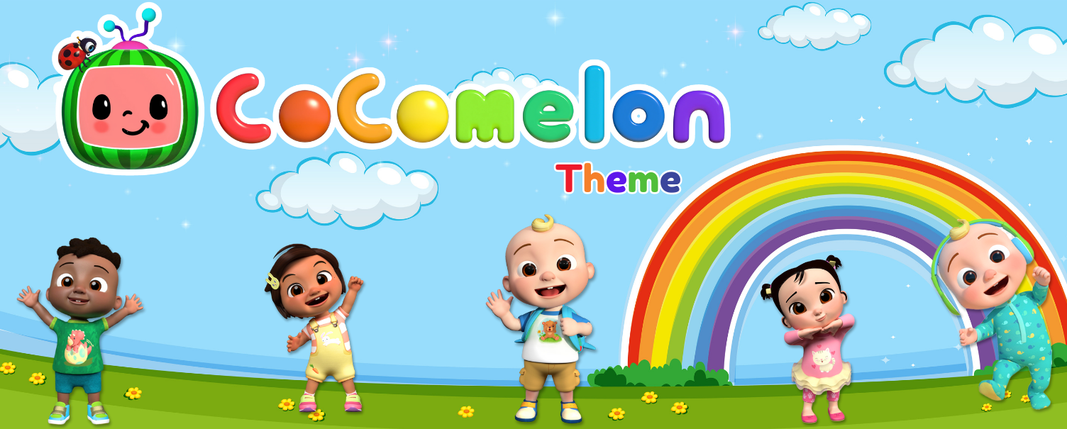 Cocomelon theme birthday decoration