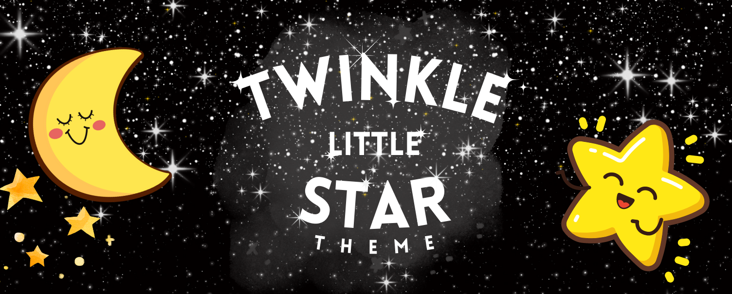 Twinkle Little Star theme birthday decoration