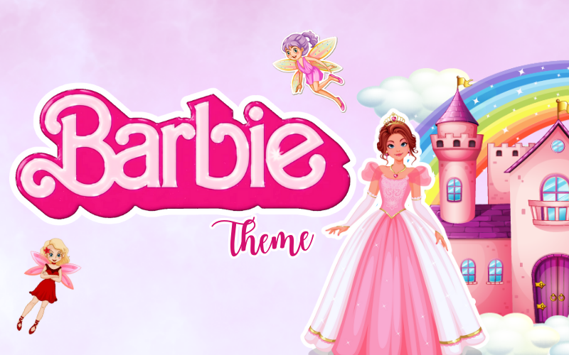 Barbie theme decoration