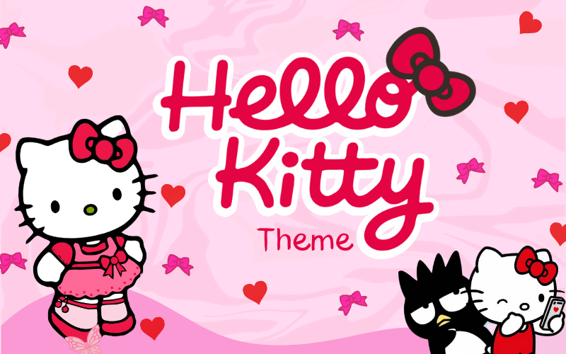 Hello Kitty theme decoration