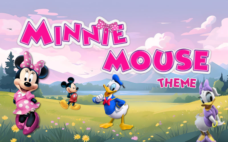 Minnie Mouse theme decoration