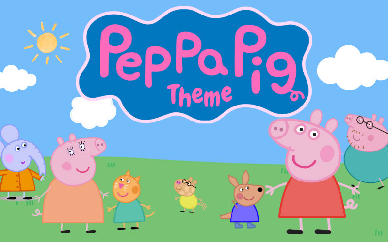 Peppa Pig theme decoration