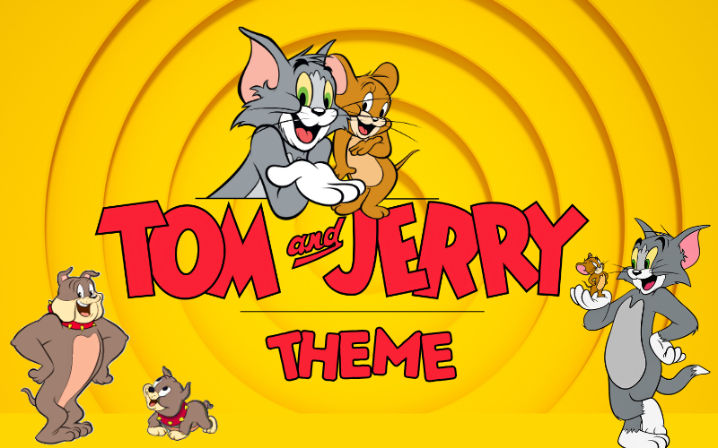 Tom and Jerry theme decoration