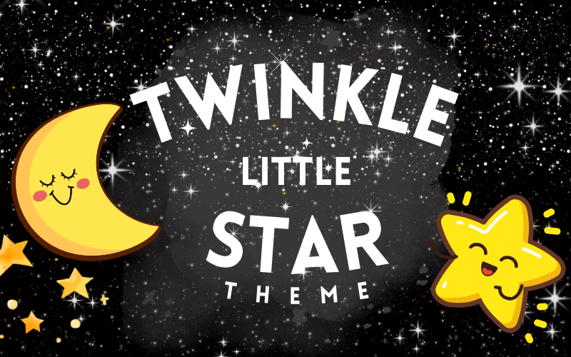 Twinkle Little Star theme decoration