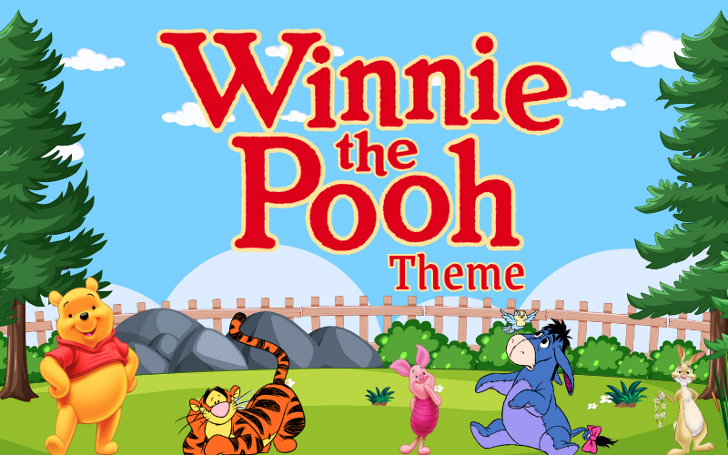 Winnie the Pooh theme decoration