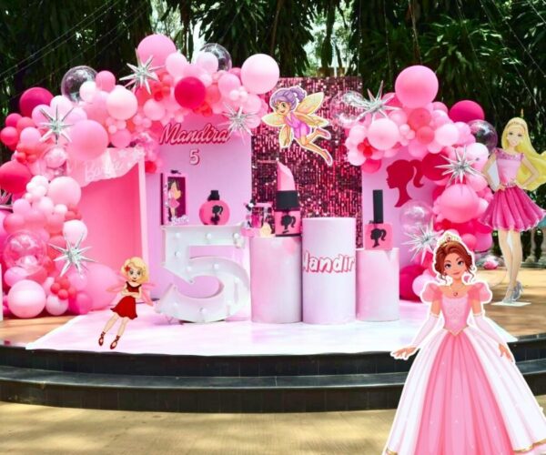 Barbie Theme Birthday Decoration