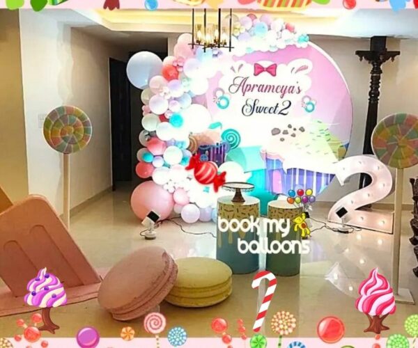 Candy Land Theme Party Decorations