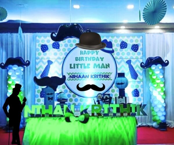 Little ManTheme Party Decorations