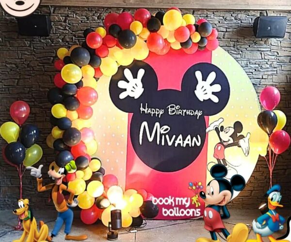 Mickey Mouse Theme Party Decorations