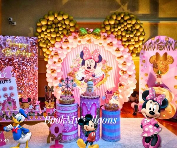 Minnie Mouse Theme Party Decorations