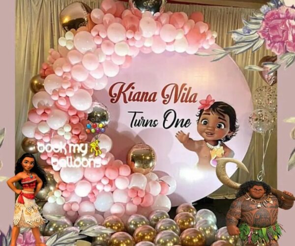Moana Theme Birthday Decoration in Bangalore