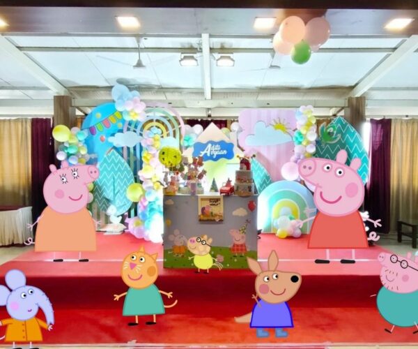 Peppa Pig Theme Party Decorations