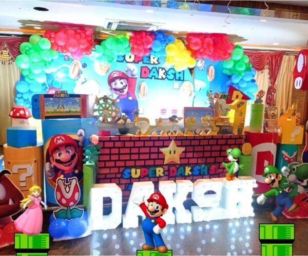 Super Mario Theme Party Decorations