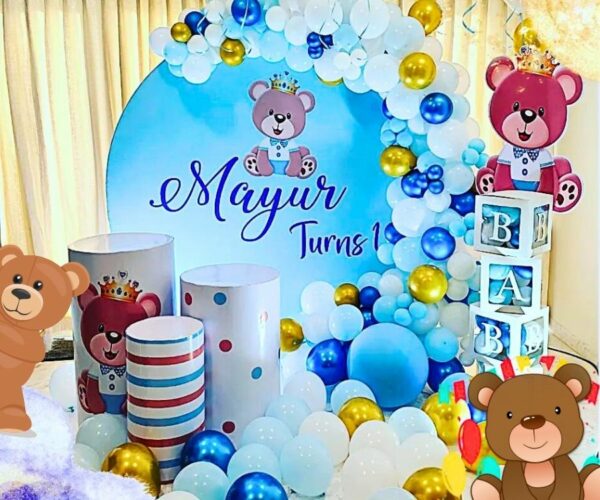 Teddy Theme Theme Party Decorations
