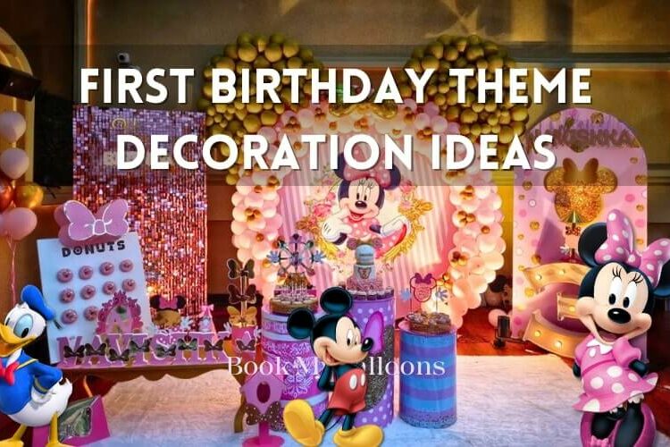 first birthday customized theme decoration