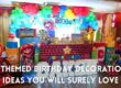 themed birthday decoration ideas