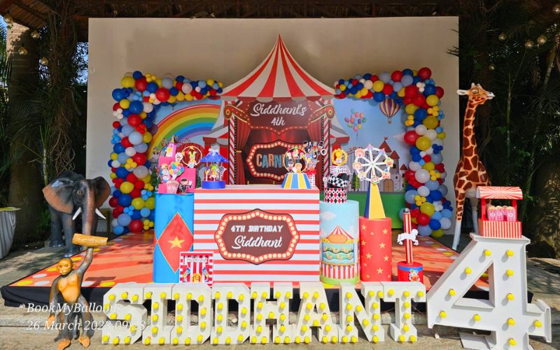 unique first birthday theme decoration