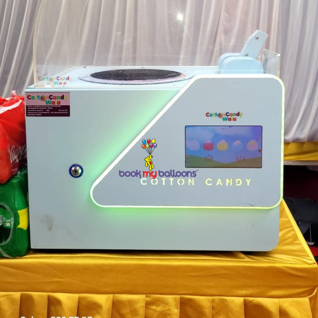 FSSAI Approved Automatic Machine Cotton Candy