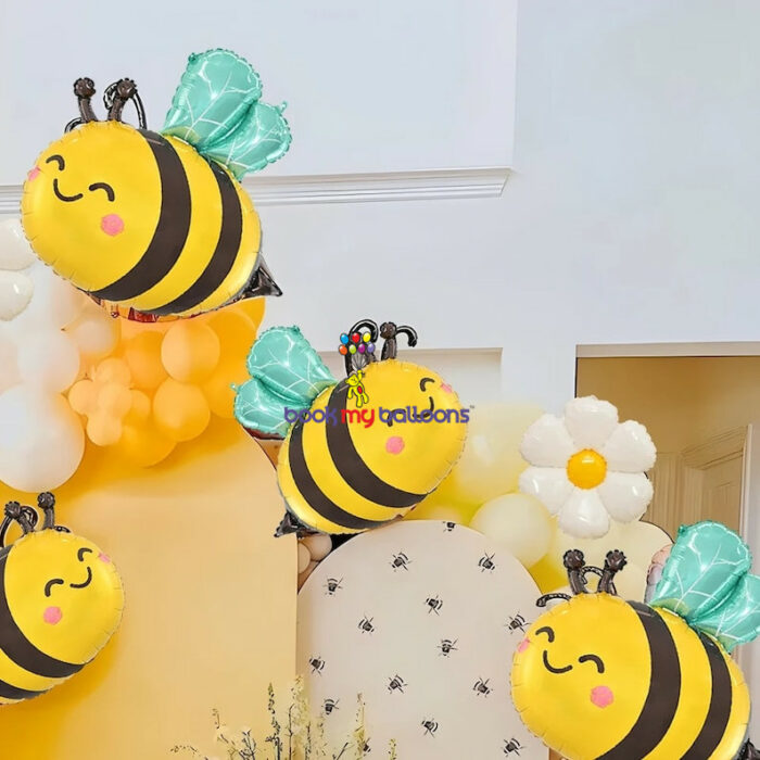Honey Bee Balloon Decor